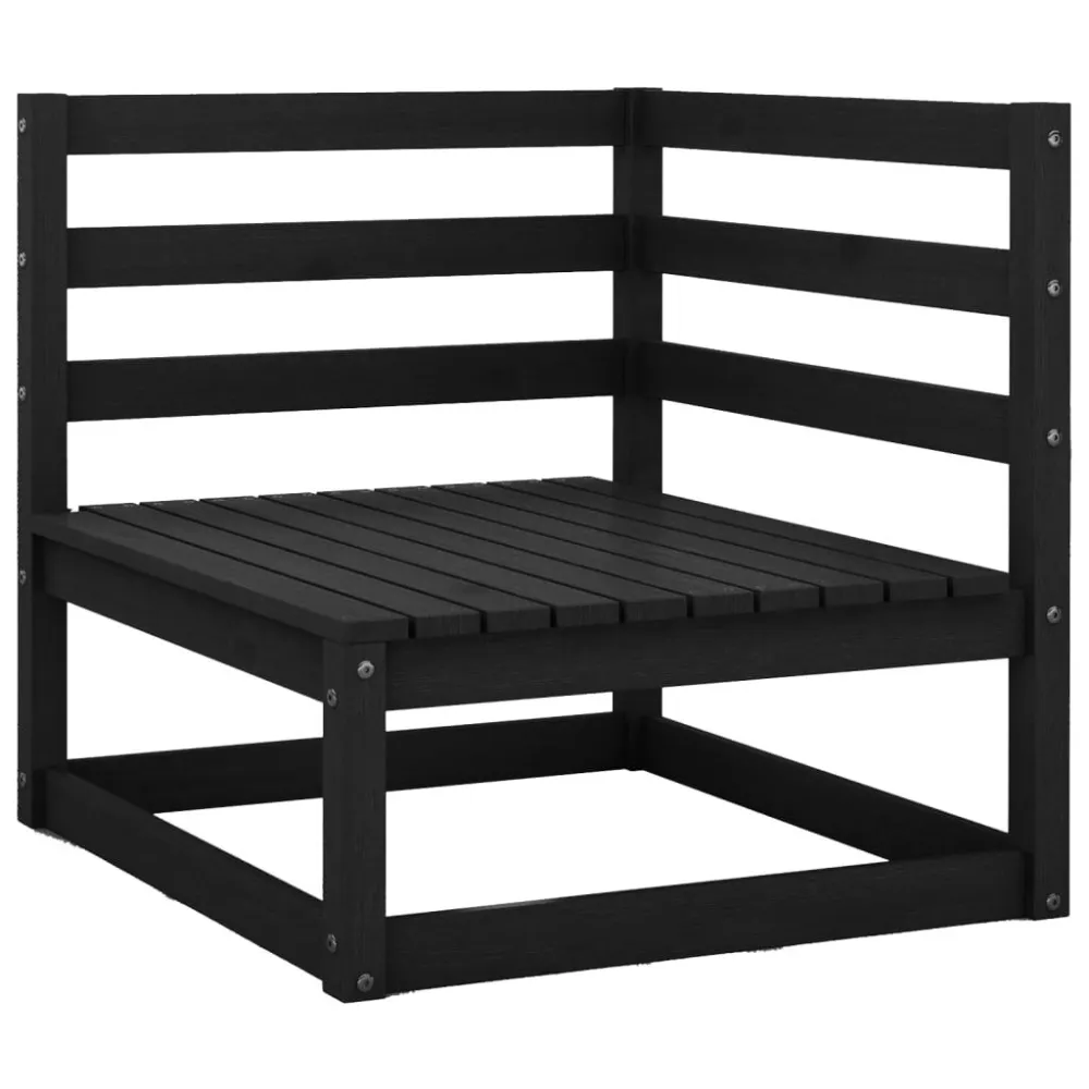Pouf Portaoggetti Set Divani da Giardino 13 pz Legno Massello di Pino