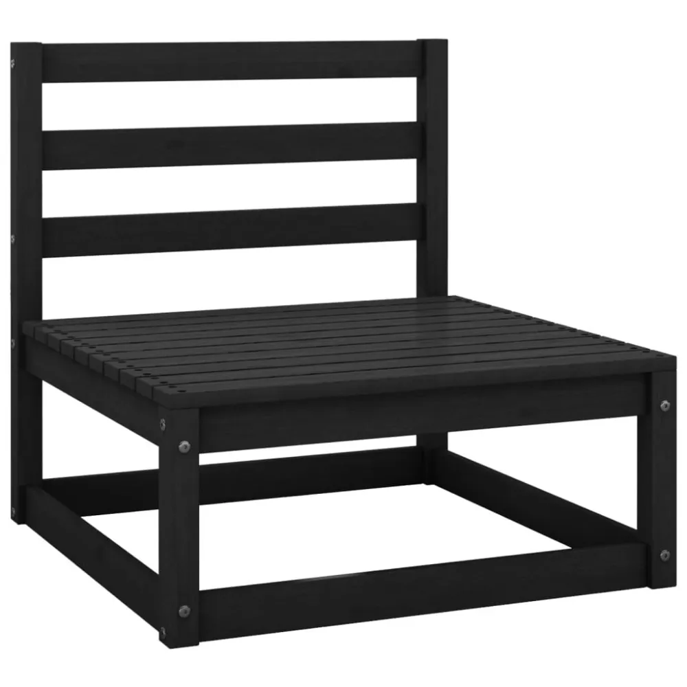 Pouf Portaoggetti Set Divani da Giardino 13 pz Legno Massello di Pino