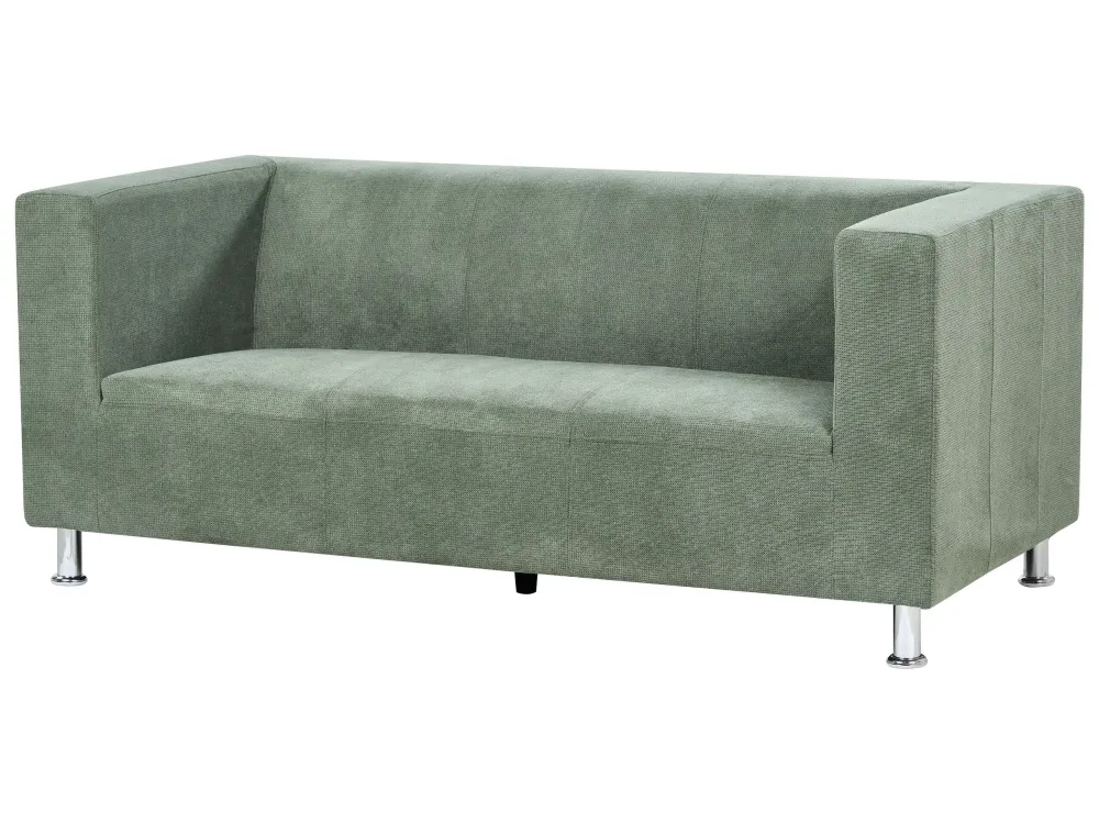 Premium Resina Sintetica Divano 3 posti tessuto verde FLORO