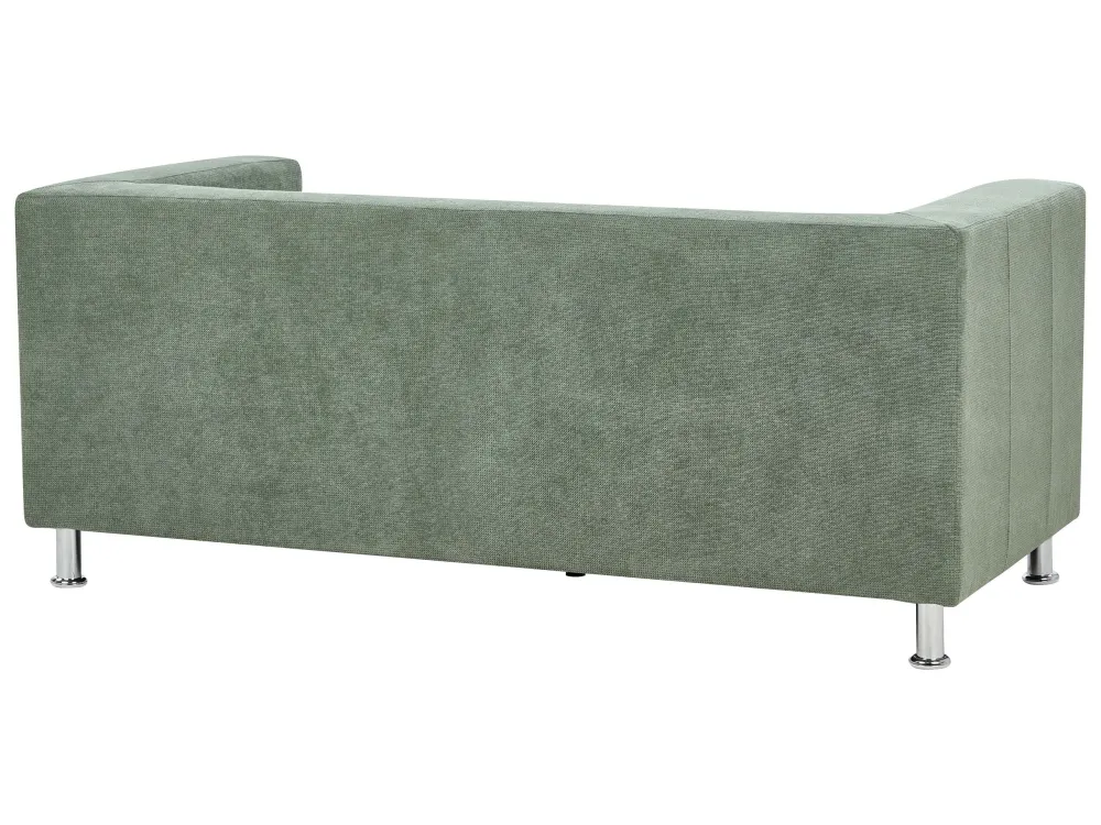 Premium Resina Sintetica Divano 3 posti tessuto verde FLORO