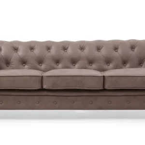 Divano 3 posti Chesterfield vintage