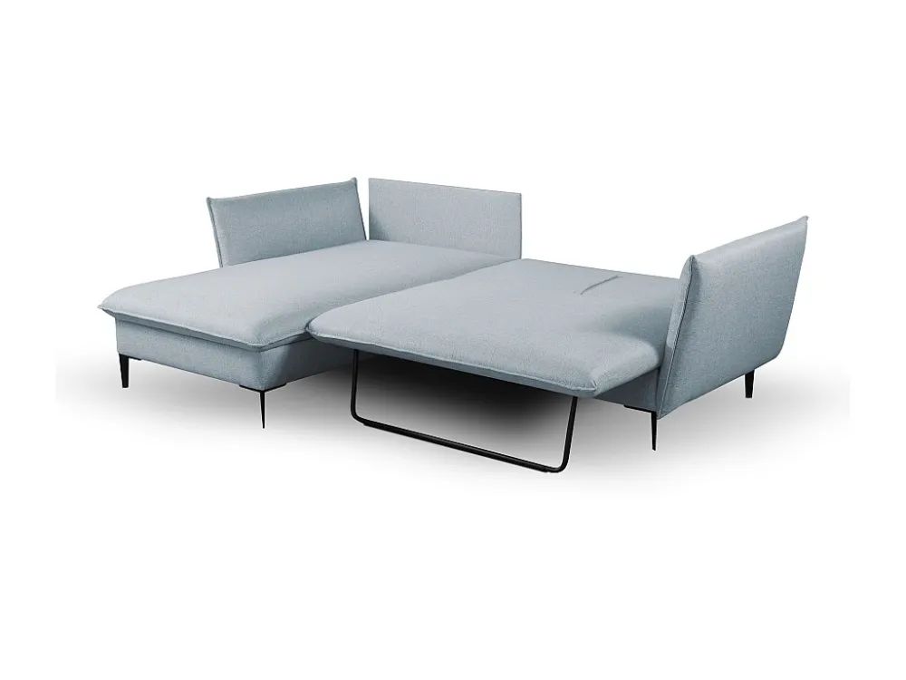 Divano letto angolare Tessuto Grigio azzurrato Angolo sinistra LAZARE di PASCAL MORABITO