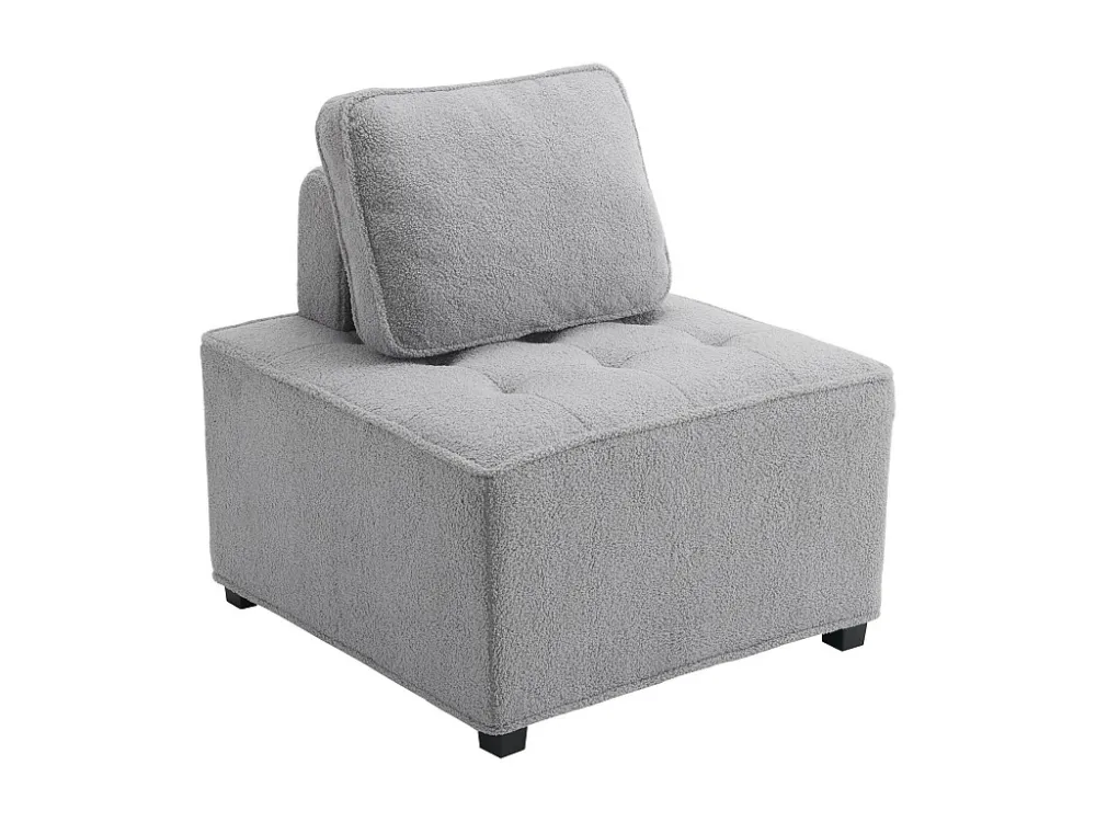 1 Divano singolo, divano componibile da salotto, poltrona casual, poltrona senza braccioli, divano combinato, divano patch...