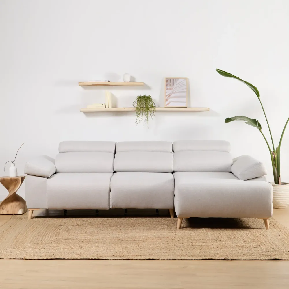 Divano Selayi con chaise longue Wabi Home