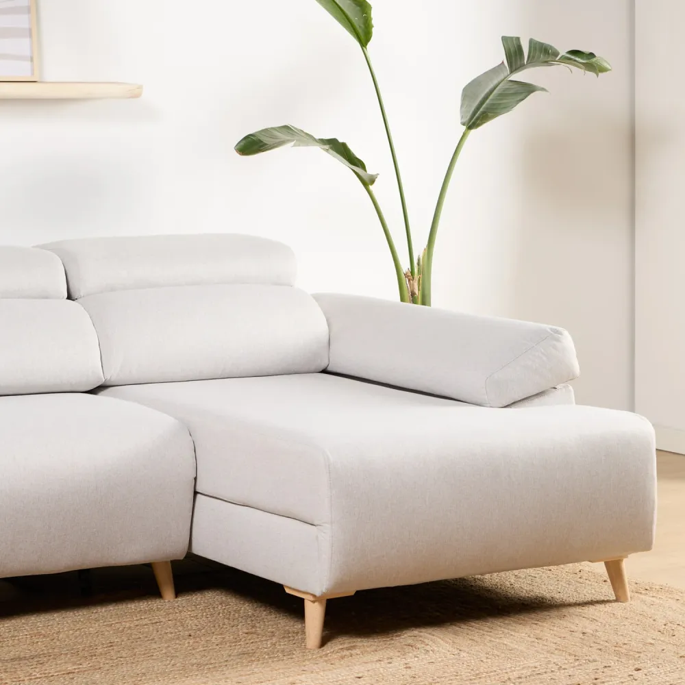 Divano Selayi con chaise longue Wabi Home