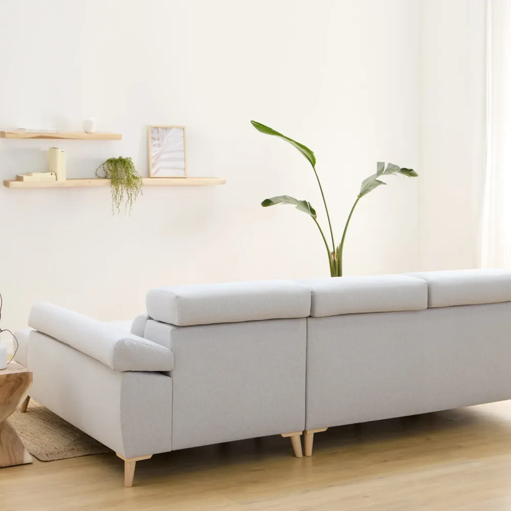 Divano Selayi con chaise longue Wabi Home