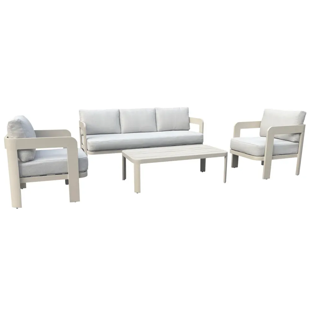 Divano da Giardino Home ESPRIT Beige 188 X 75 X 67 CM