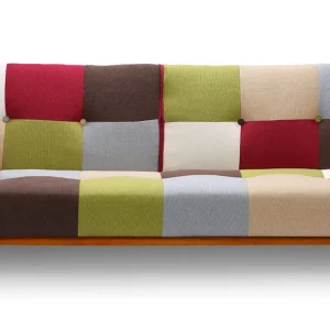 Divano convertibile scandinavo multicolore Yazu