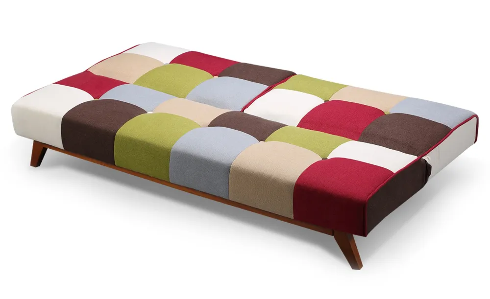 Divano convertibile scandinavo multicolore Yazu