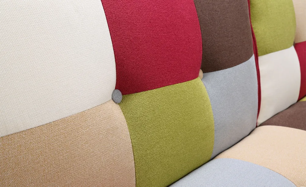 Divano convertibile scandinavo multicolore Yazu