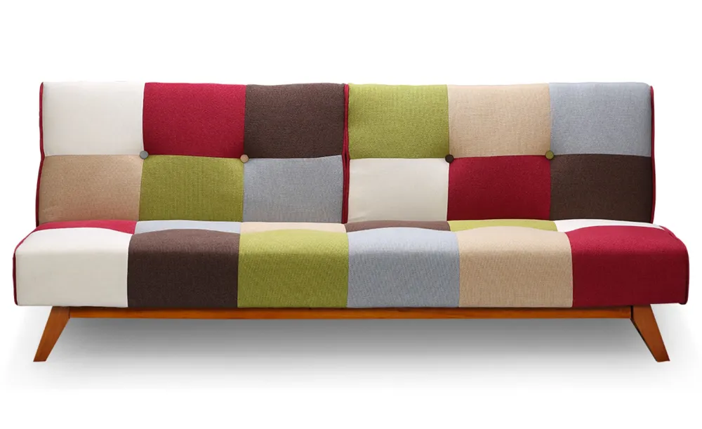 Divano convertibile scandinavo multicolore Yazu