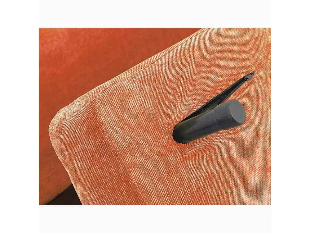We Home - Divano-letto traformabile Basil arancione apribile due posti