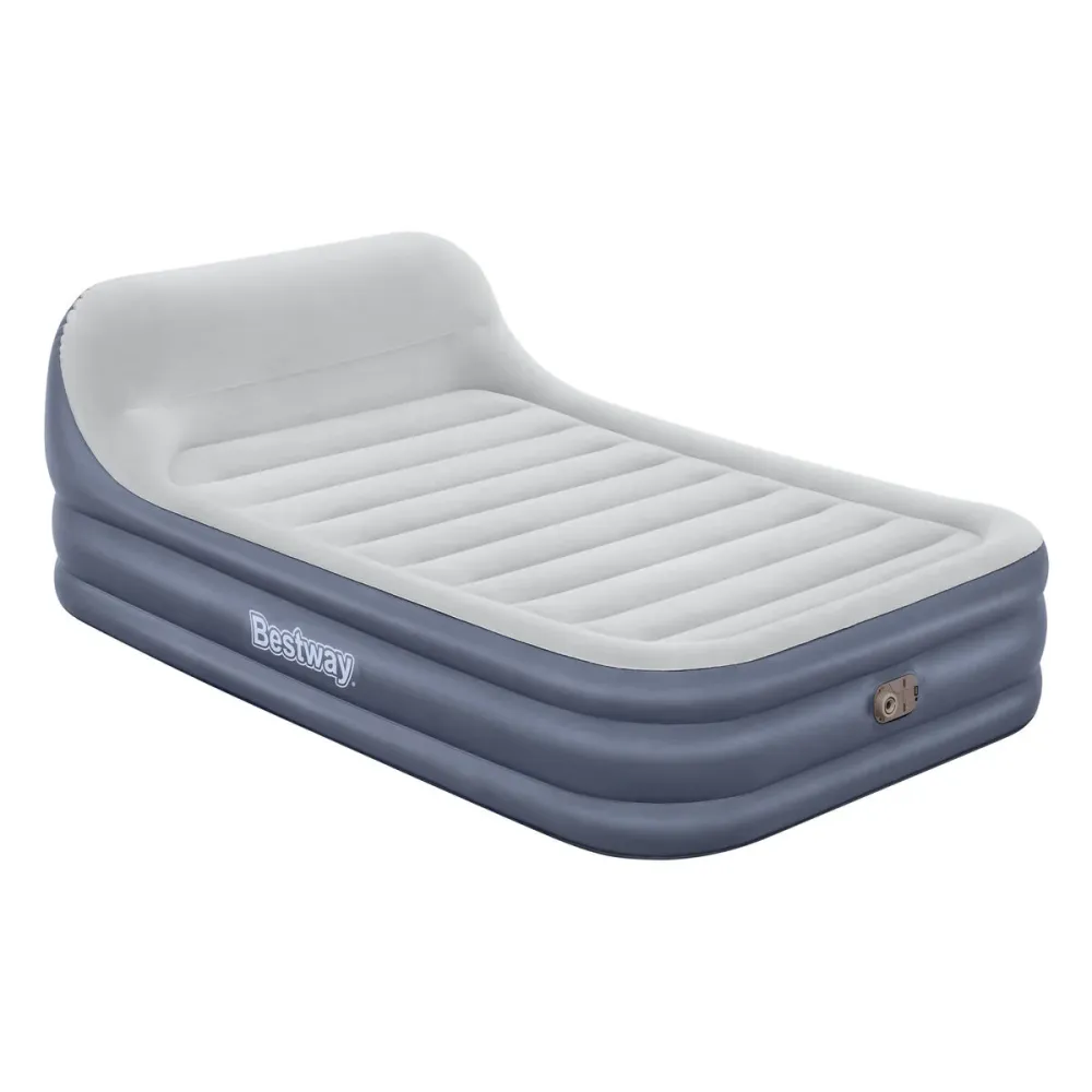 Bestway Cama Doppia Elettrica con Testata 226x152x84 cm Gonfiabile e Camping 67923