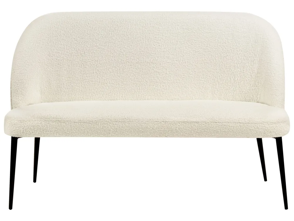 Divano 2 posti bouclé beige palese OSBY HSS-E | Alta Resistenza