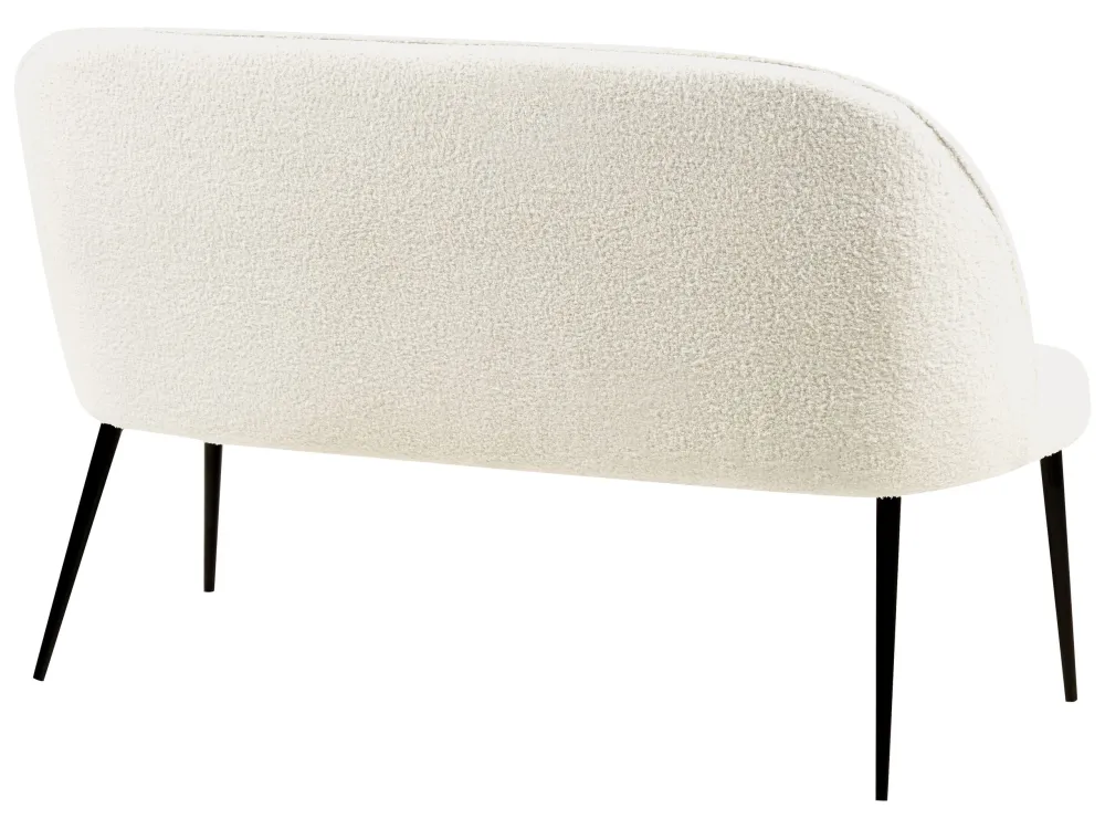 Divano 2 posti bouclé beige palese OSBY HSS-E | Alta Resistenza
