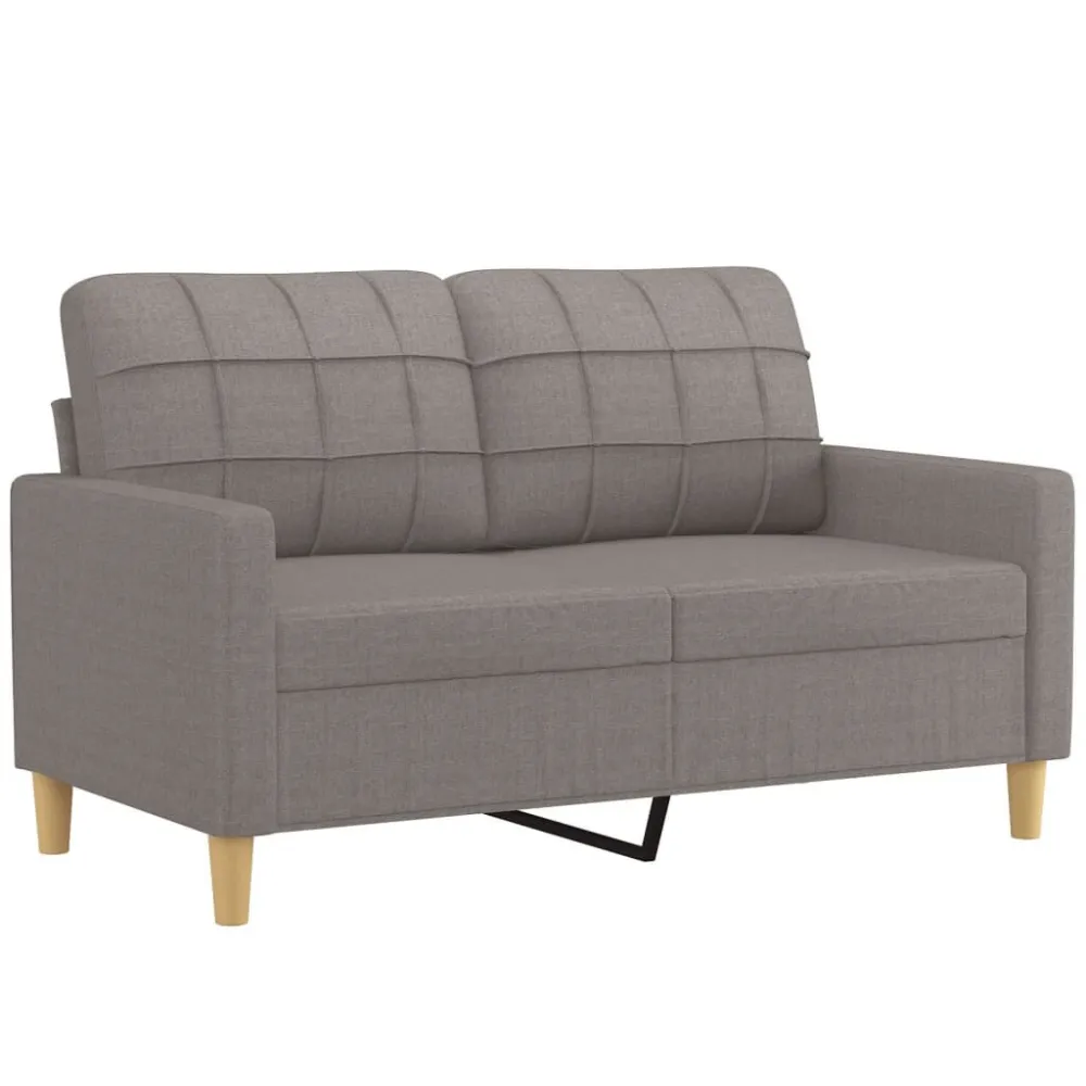 Divano 2 Posti B-Stock Tortora 120 cm Tessuto