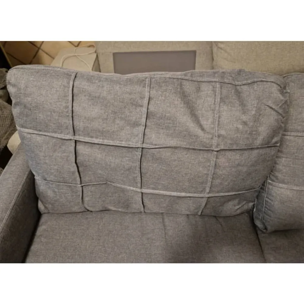 Divano 2 Posti B-Stock Tortora 120 cm Tessuto
