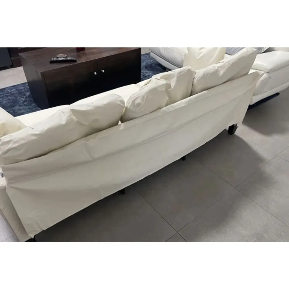 Divano 2 Posti B-Stock Tortora 120 cm Tessuto