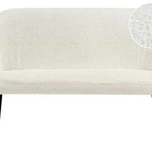 Maschio Punta Piatta Divano 2 posti bouclé bianco OSBY