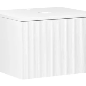 Armadietto da bagno bianco 60 x 52 cm ALZIRA