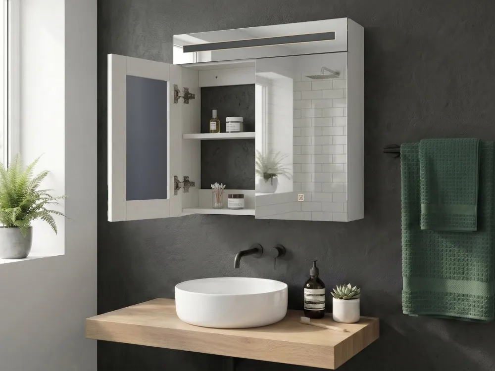 Armadietto da bagno con illuminazione LED JARAMILLO