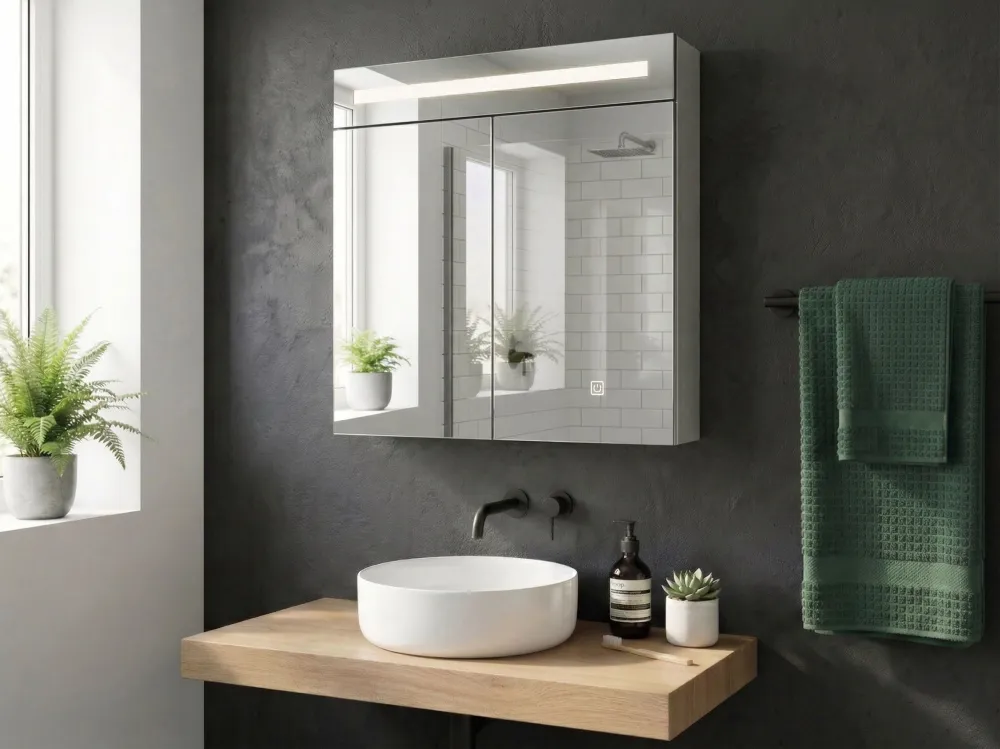 Armadietto da bagno con illuminazione LED JARAMILLO
