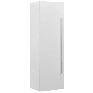 Armadietto da bagno laterale verticale bianco MATARO