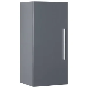 Armadietto da bagno laterale verticale grigio BILBAO