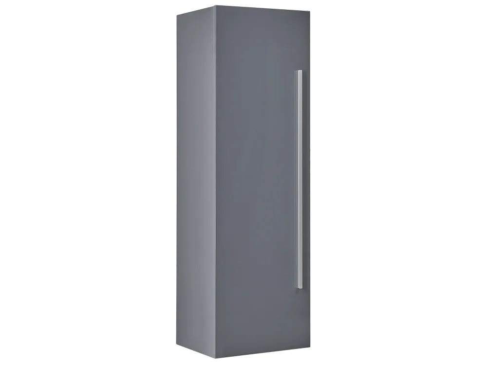 Armadietto da bagno laterale verticale grigio MATARO