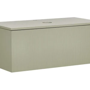 Armadietto da bagno verde 100 x 52 cm ALZIRA