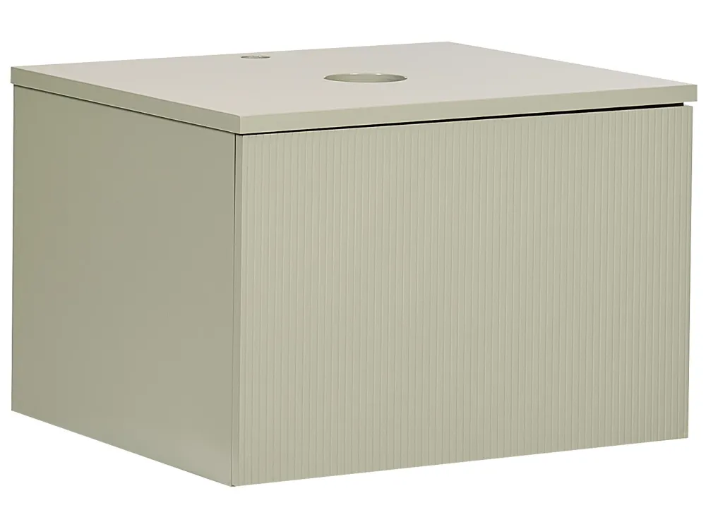 Armadietto da bagno verde 60 x 52 cm ALZIRA