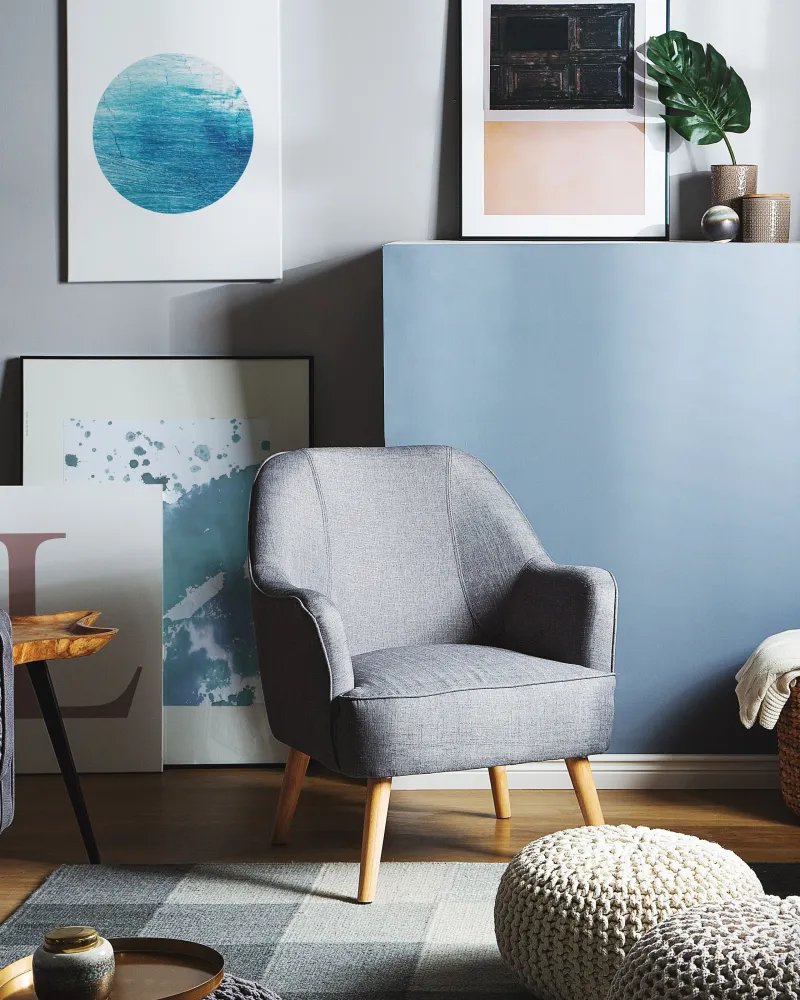 Cuscino per Divano Armchair LOKEN Fabric Grey