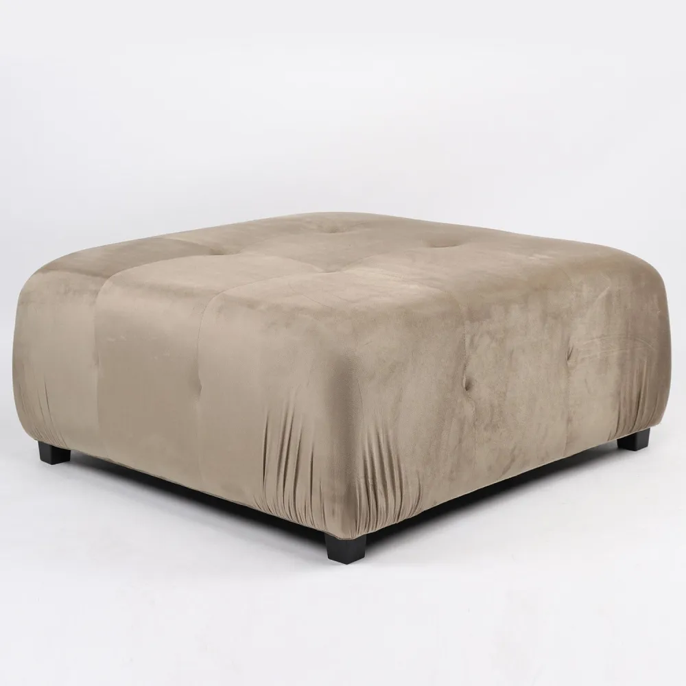 Divano di design componibile e trasformabile Hollywood Velours Taupe