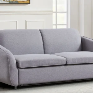 Divano letto Naturali express Tessuto Grigio evidente