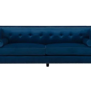 Divano 3 posti blu marino AVALDSENES