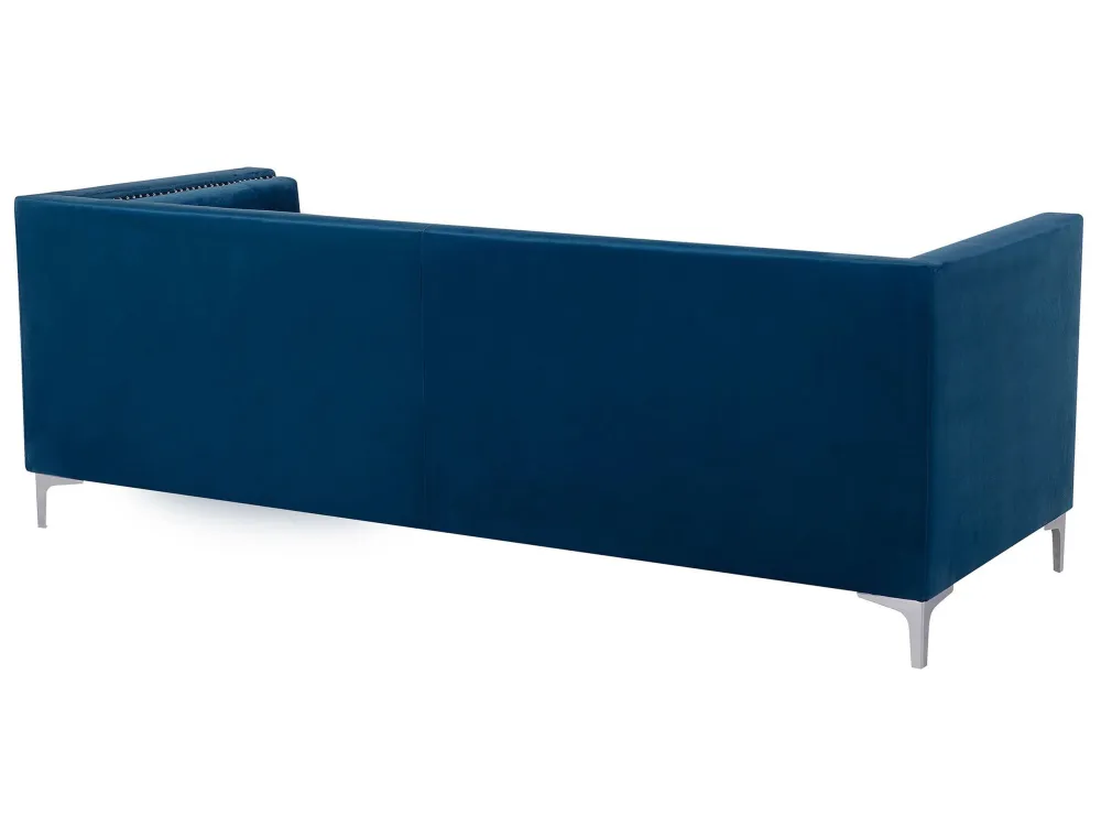 Divano 3 posti blu marino AVALDSENES