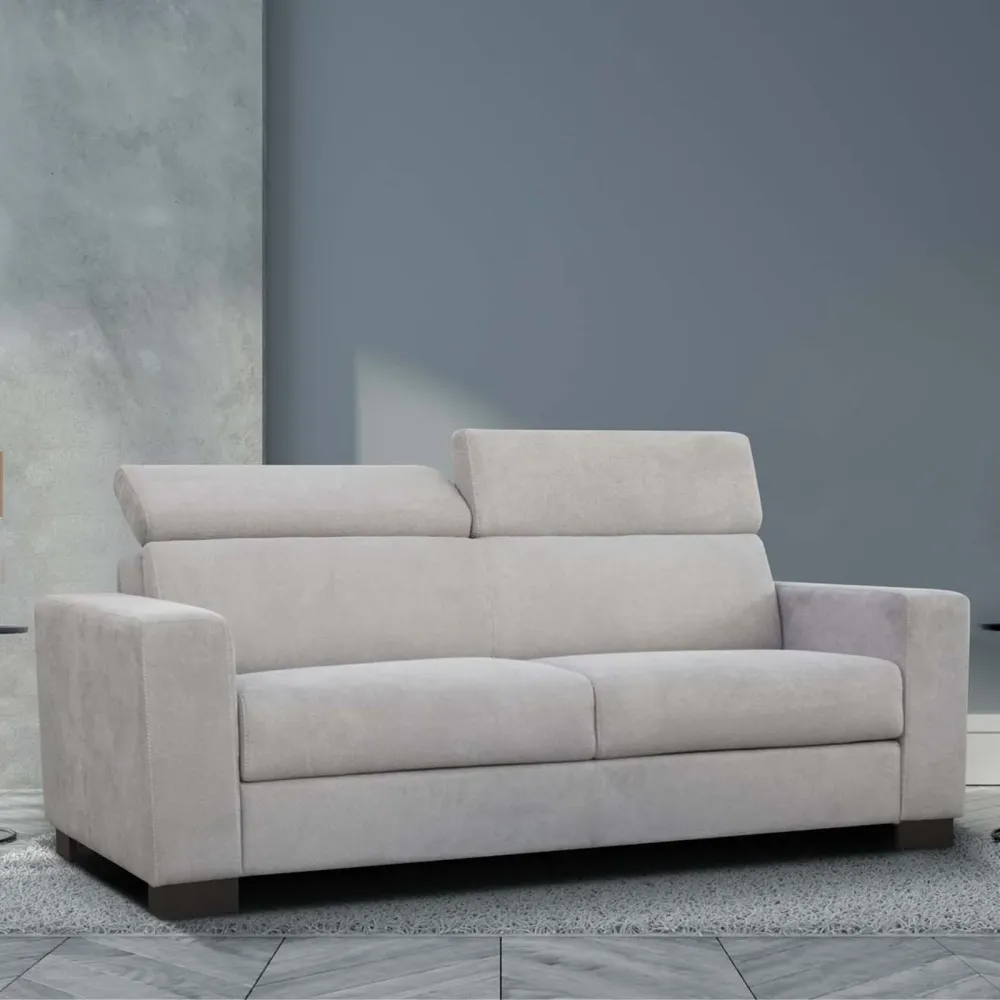 Divano 3 posti letto matrimoniale "Nuvola" attuale made Italy cm 206x101 105h