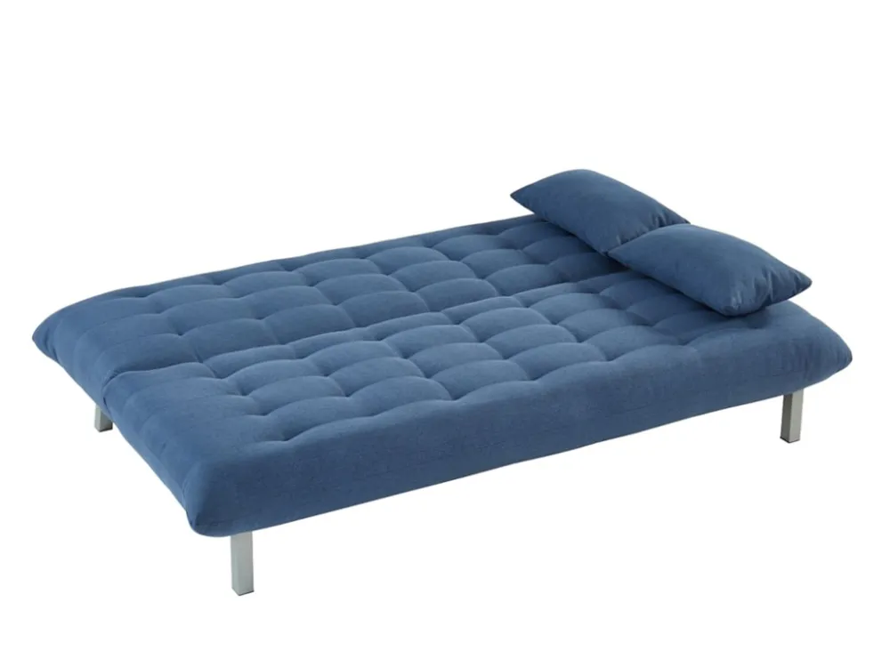 Divano-letto modulare tessuto HORNET - Colore blu