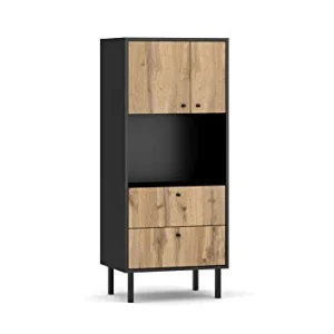 3xEliving Bewer cassettiera moderna stile legno