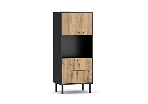 3xEliving Bewer cassettiera moderna stile legno