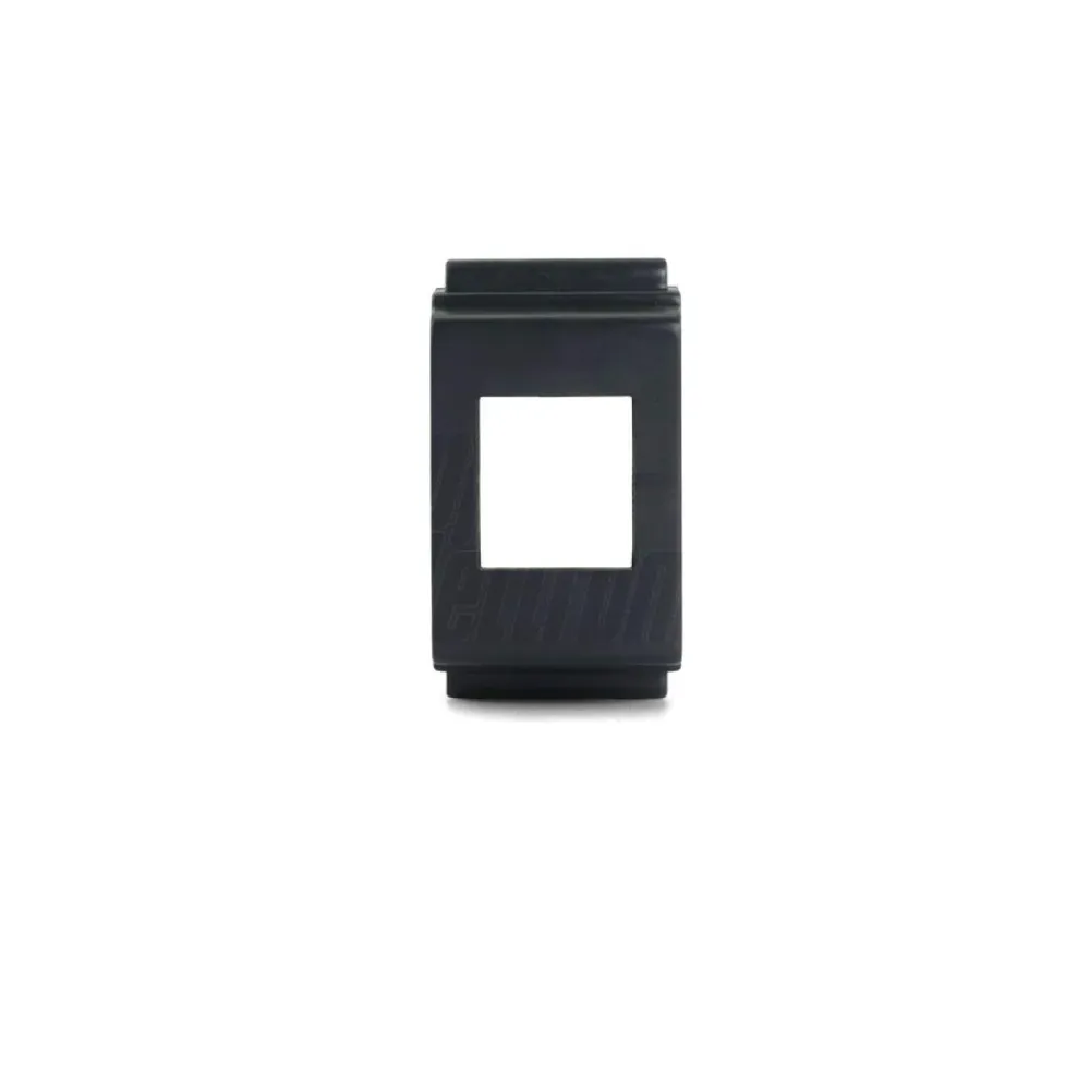 Adattatore keystone serie BTicino Living Classic tasto largo per frutti rj45 ethernet colore nero