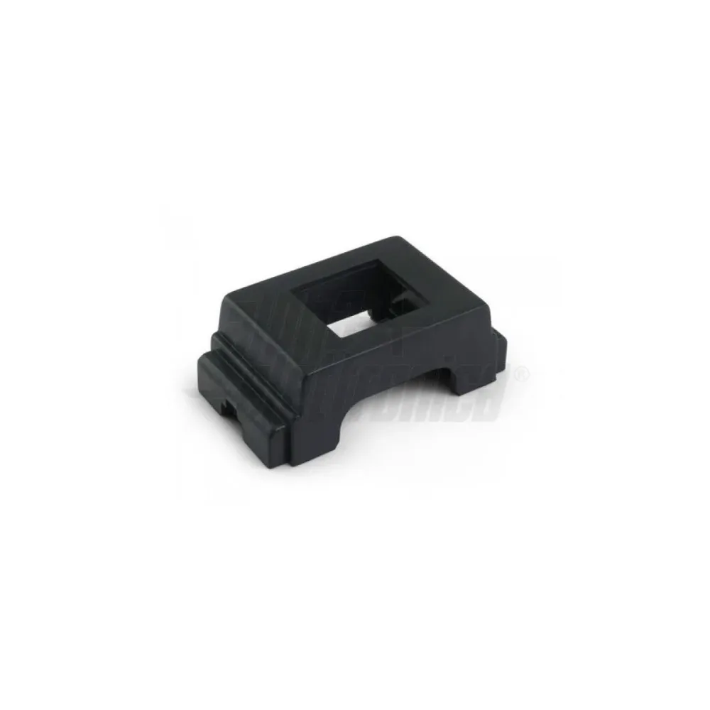 Adattatore keystone serie BTicino Living Classic tasto largo per frutti rj45 ethernet colore nero