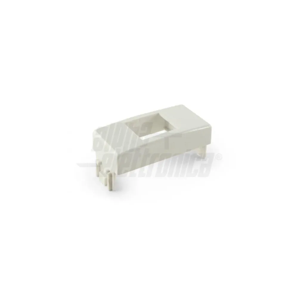 Adattatore keystone serie BTicino Luna per frutti rj45 ethernet colore bianco