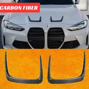 Alette Copertura Cofano Real Carbon Fiber Bmw M3 G80 M4 G82