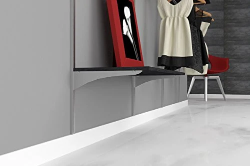 Alucabina Cabina armadio su misura alluminio di alta qualità (no acciaio). L.250-300 cm, altezza 2.53 m