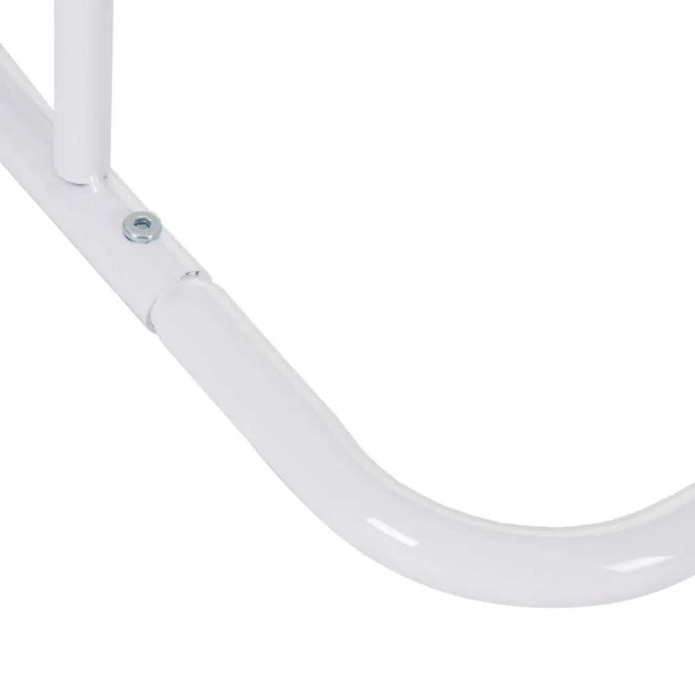 Appendiabiti 81 x 38 x 182 cm Metallo Bianco