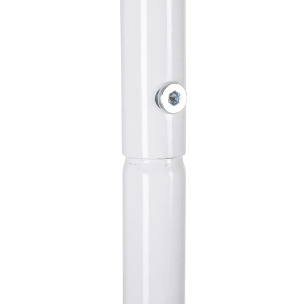 Appendiabiti 81 x 38 x 182 cm Metallo Bianco