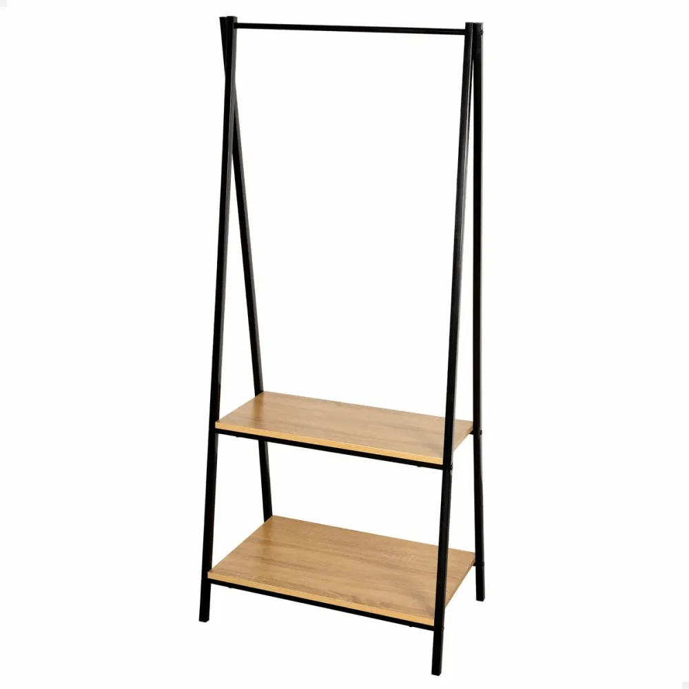 Appendiabiti con ripiano Max Home Acciaio Melammina Truciolare Minimalista 64 x 150 x 40 cm