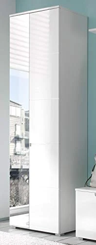 AVANTI TRENDSTORE - Spilla - Arredamento da Ingresso Elegante, Laminato di Colore Bianco Opaco con Lati Anteriori Bianco L...