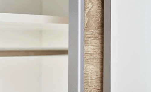 AVANTI TRENDSTORE - Victoria - Armadio ad Ante scorrevoli Legno Laminato, Disponibile 2 Colori Diversi. Dimensioni: Lap 12...